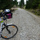 Cesta z Ružomberka do Vlkolínca (na obrázku to tak nevyzerá, ale nie je veľmi dobrá pre trekingové bicykle)