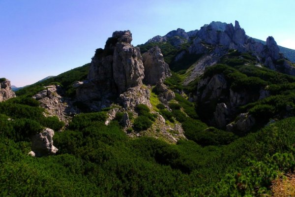Skalné mesto Sivého vrchu - Radové skaly