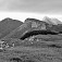 Pohľad na hrebeň z vrcholu Košiarov