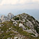 Ďalšie nedostupné vrcholy masívu Picco di Mezzodi v pozadí