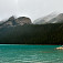 Lake Louise a jeho krásna čistá farba