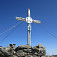 Vrcholový kríž na najvyššom kopci Schobergruppe