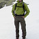 Kombinácia nohavíc s bundou Marmot Spire – spodný lem budny presne farebne sedí s vrchom nohavíc, príjemná náhoda :-)