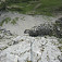 Austria Sinabell Klettersteig, pohľad dolu ferratou