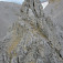 Ramsauer Klettersteig, skalná veža pri chodníku