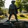 Fedor Feketa v Perečyne - jediná socha poštárovi na svete