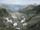 Pohľad z Wildlochscharte do údolia s plesom Wildlochsee