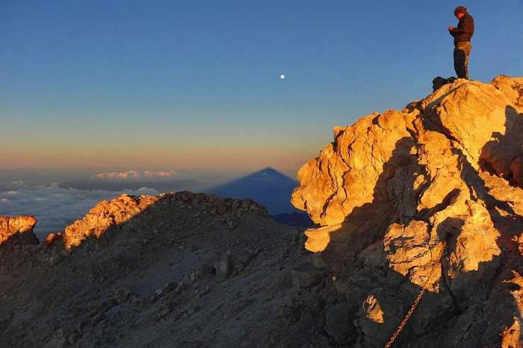 Na vrchole Pico del Teide (3718 m)