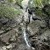 Nálepkové vodopády v Zejmarskej rokline