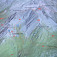 Detail panoramatickej mapy pred Johanis Hütte, Hohe Tauern