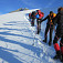 Na chodníku cez ľadovec, Grossvenediger, Hohe Tauern