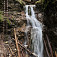 Nádherný Malý vodopád v Malom Kyseli plný hučiacej vody
