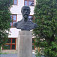 Busta T. G.Masaryka pred školou (Velké Karlovice)