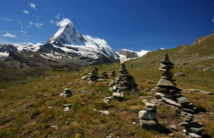 Matterhorn z Höhbalmen