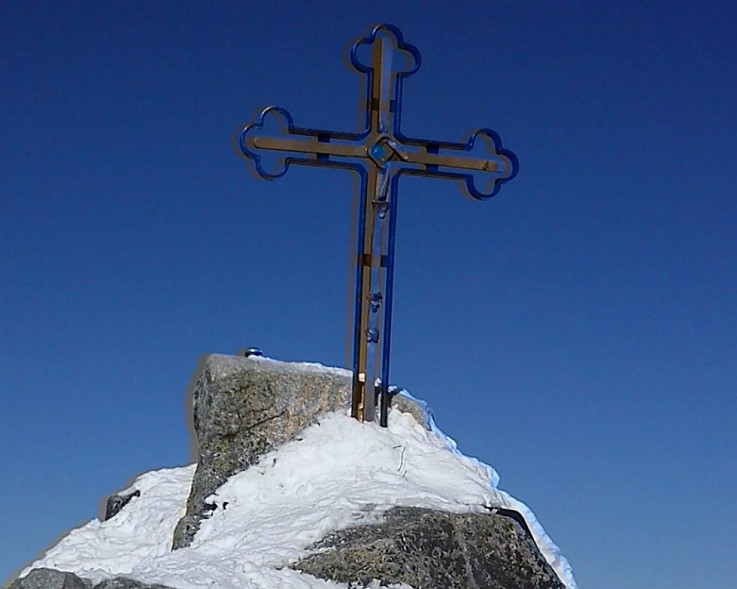 Vrcholový kríž na Gerlachovskom štíte