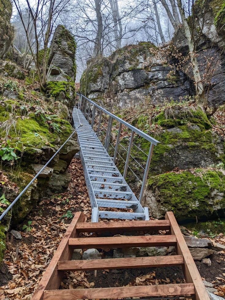 Nové rebríky. Foto Soňa Mäkká