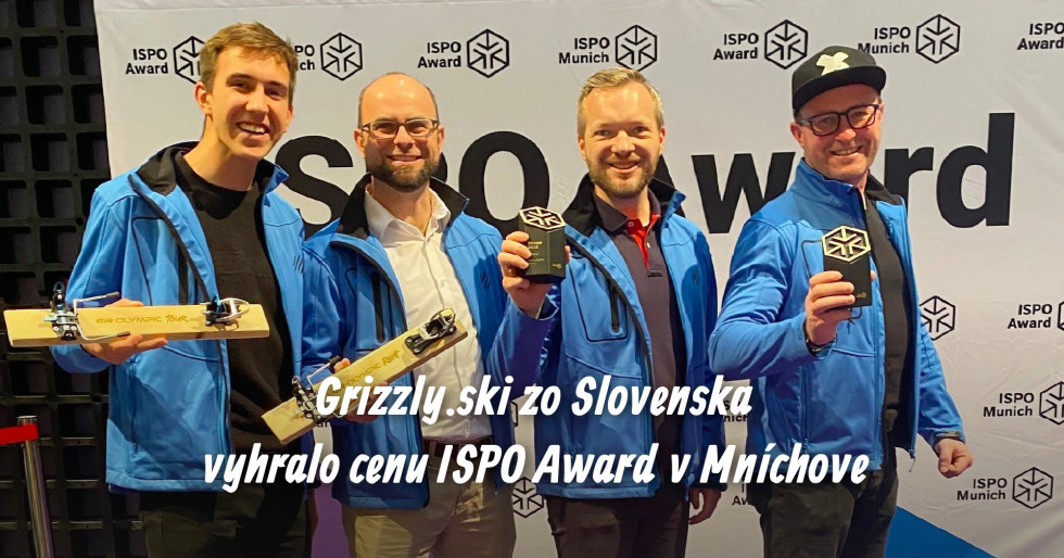ISPO Award 2022 pre viazanie Grizzly.ski GR Olympic Tour. Foto – Instagram Grizzly.ski
