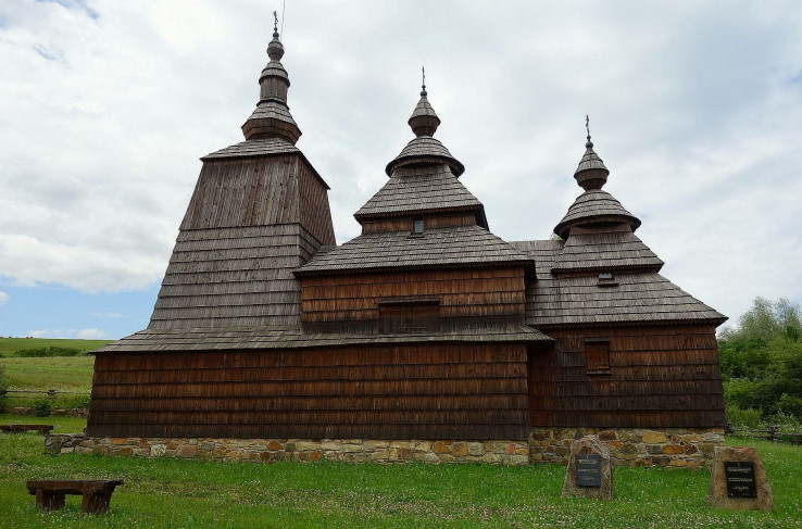 Drevený kostolík sv. Mikuláša v obci Habura