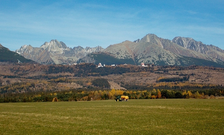 Jesenný deň pod Tatrami