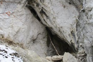Jaskyňa s rebríkom