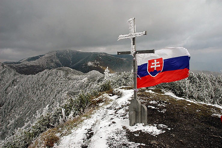 Začiatok vrcholovky - Suchý (1468 m)