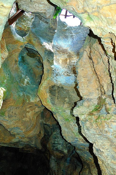 Komín jaskyne Güntherhöhle