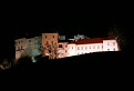 Hrad Slovenská Lupča v noci