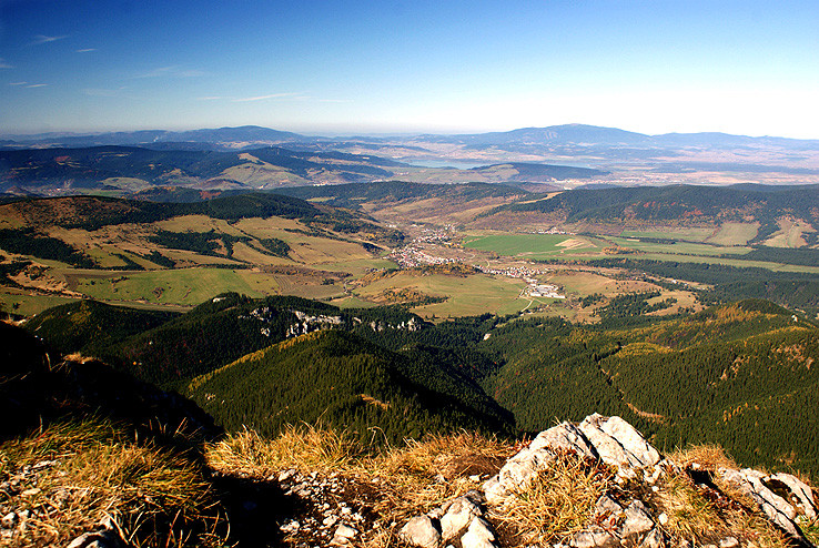 Jesenné výhľady zo Sivého vrchu-Orava