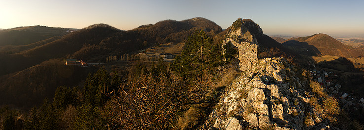 Z hradu Vršatec
