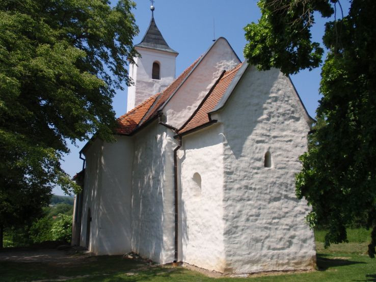 kostol sv.Juraja Kostoľany pod Tríbečom