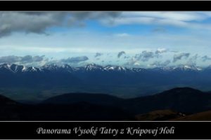 Panorama Vysoke tatry