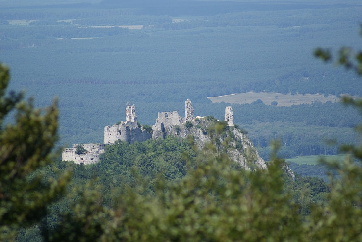 Plavecky hrad z Baborskej