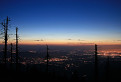 večerný pohľad z Lysej Hory