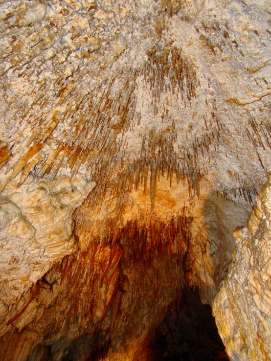 Demänovská jaskyňa slobody - stalagtity
