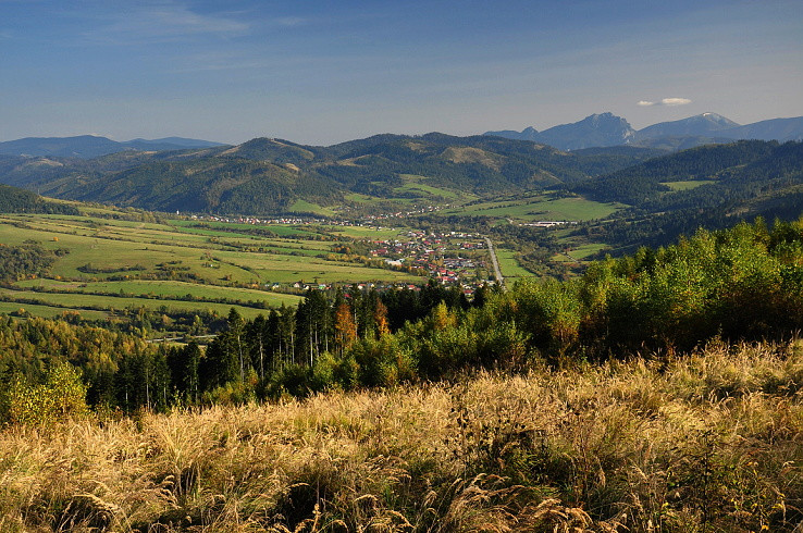 Jeseň nad Bystrickou dolinou