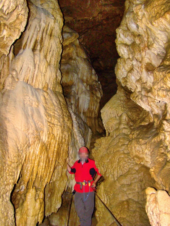 Jaskyňa mŕtvych netopierov - najkrajšia časť jaskyne