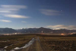 Noc nad Nízkymi Tatrami