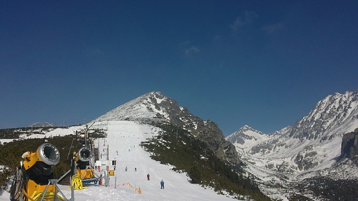 Jarná lyžovačka - Solisko