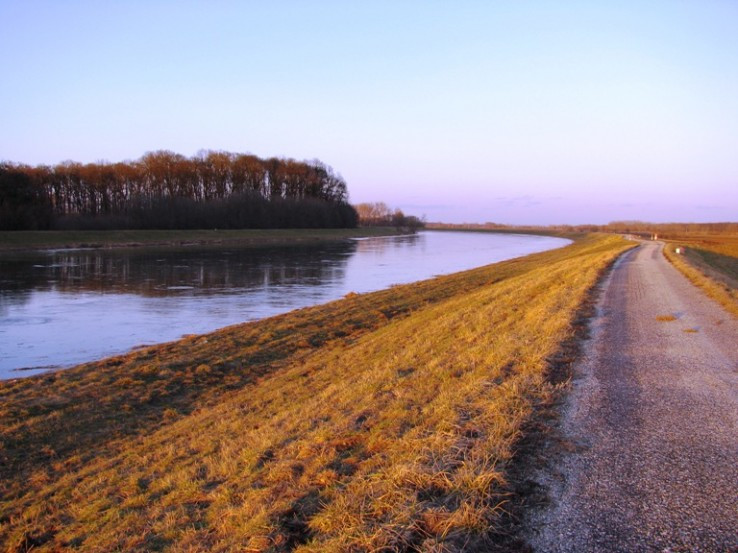 Zvýšená hladina rieky Moravy