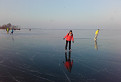 Korčuľovanie na Dunaji