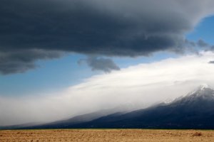 Búrka sa blíži nad Tatry