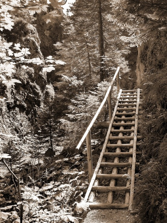 Rebrík v Juráňovej doline