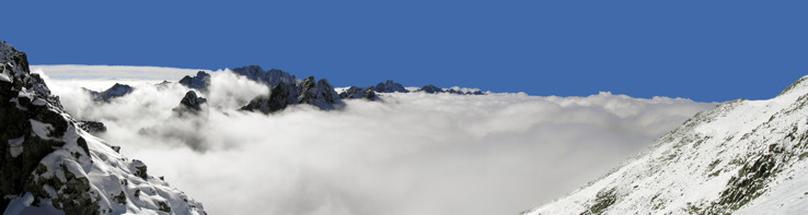 Pohled ze Sedielka (2376 m)