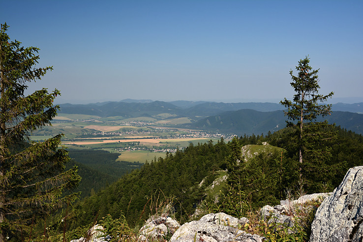 Výhľad z Kozla.