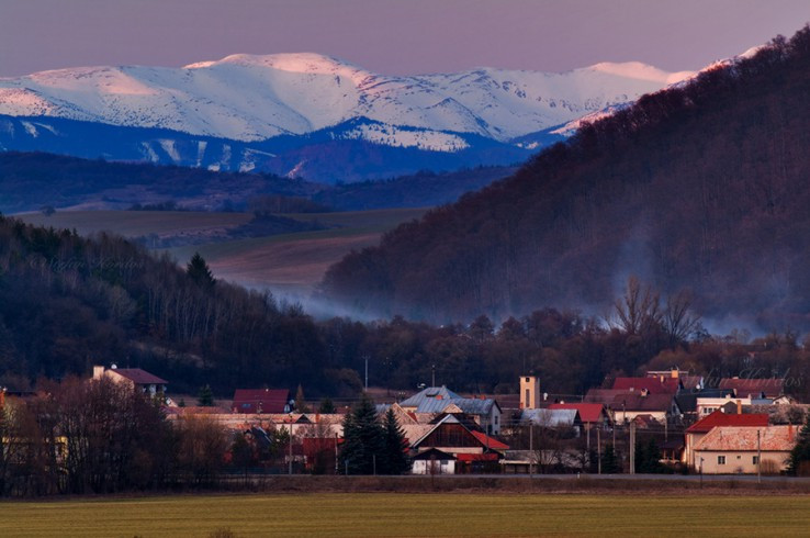 Čerín, obec pod Nízkymi Tatrami