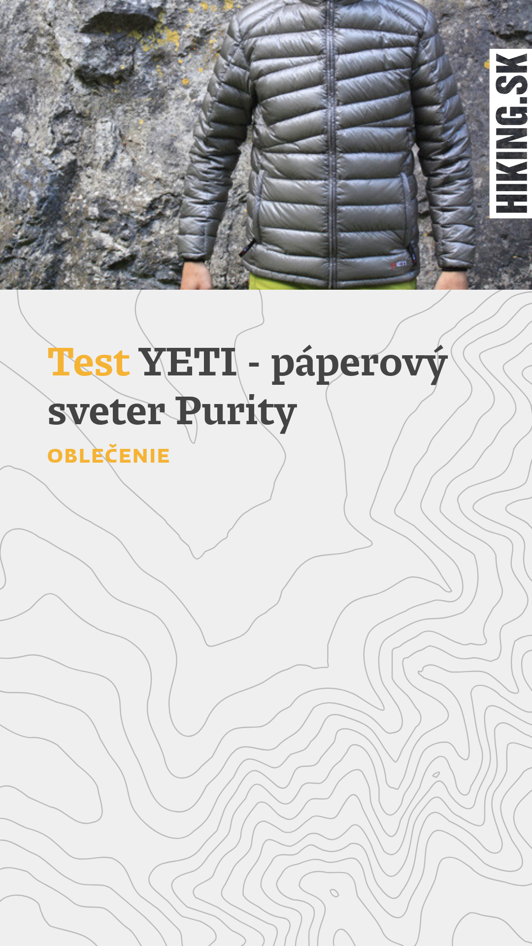 Yeti purity clearance